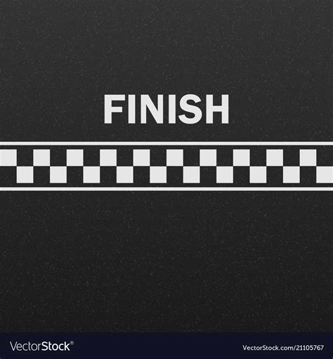 Finish line Royalty Free Vector Image - VectorStock