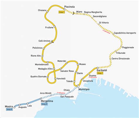 Naples Metro – Metro maps + Lines, Routes, Schedules