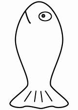 Plain Fish Coloring Pages sketch template
