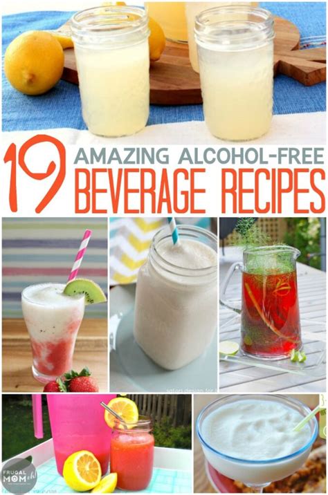 19 Amazing Alcohol-Free Beverage Recipes - Frugal Mom Eh!