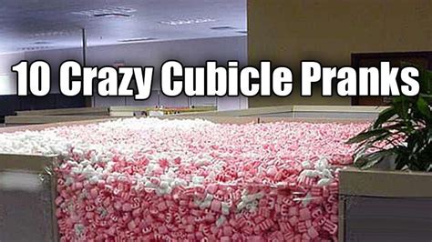 10 Crazy Cubicle Pranks | Pranks, Office pranks, Good pranks