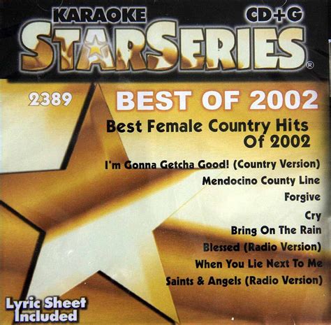 Karaoke: Best Female Country Hits of 2002 - Amazon.com Music