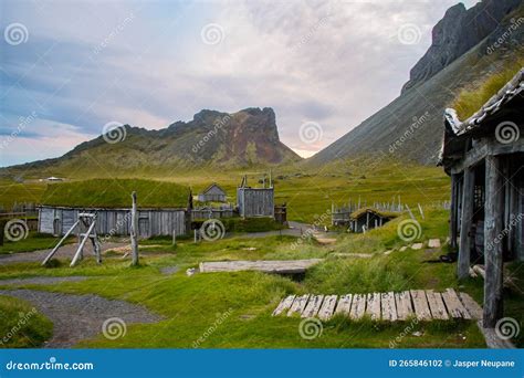 Old Viking Village Ruins of Kattegatt with Black Sand Beach, Viking ...