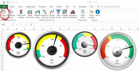 50 Excel Dashboard Gauges Free Download