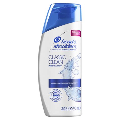 Head and Shoulders Classic Clean Daily-Use Anti-Dandruff Paraben Free ...