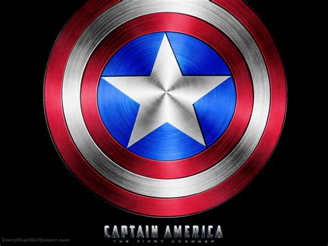 Captain America Logo Wallpaper - WallpaperSafari