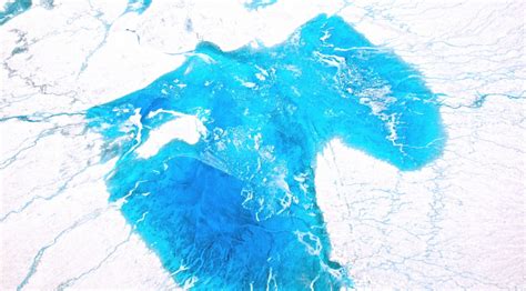 Meltwater Lakes on the Greenland Ice Sheet | Photo & Video Gallery | INSTAAR | CU-Boulder