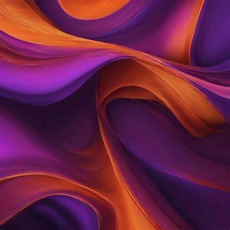 Premium AI Image | Purple orange abstract background