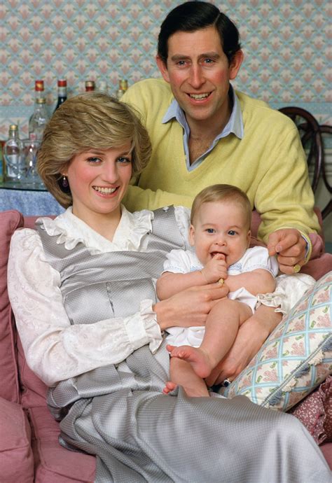 Princess Diana and Prince Charles posed with an infant Prince William | See Prince William and ...