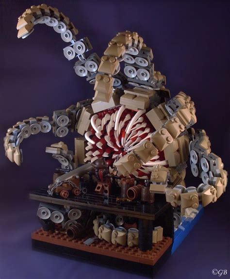 Pin by Lego Lego on Lego Pirates | Lego kraken, Lego creative, Lego pictures