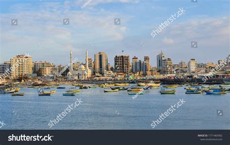 Side View Port Gaza City Stock Photo 1771483982 | Shutterstock