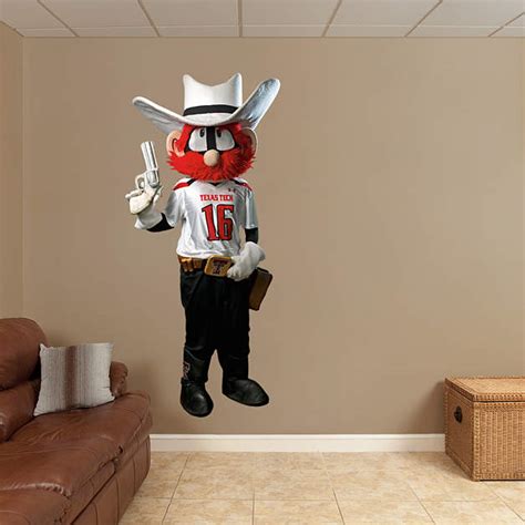 Texas Tech Mascot - Raider Red Wall Decal | Shop Fathead® for Texas ...