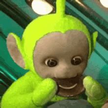 Teletubbies Dipsy GIF - Teletubbies Dipsy Eating - Discover & Share GIFs