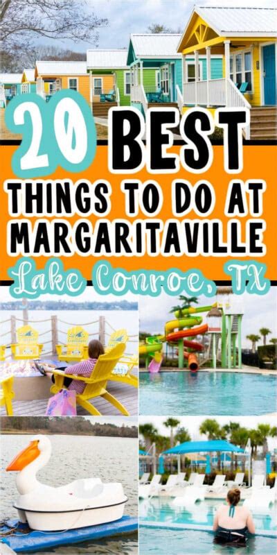 Fun Things to Do at Margaritaville Lake Conroe - Play Party Plan