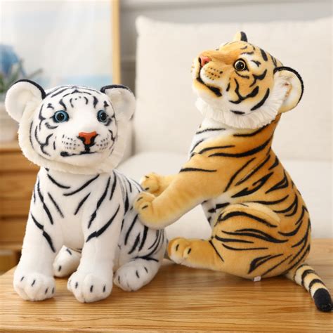 Small Tiger Stuffed Animal Cheap Little Realistic Tiger Plush ...