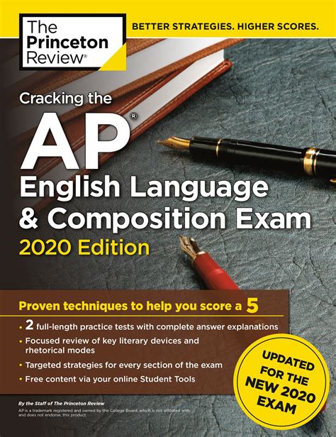 Cracking the AP English Language & Composition Exam, 2020 Edition ...