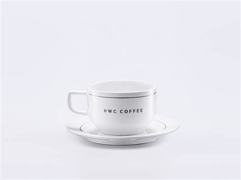 HWC Coffee Cup & Saucer | Subplace: Subscriptions Make Life Easier