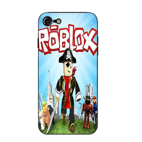 Roblox game Hard and transparent phone case for iphone 6 6s 7 8 plus X10 5 5C 4 4S cover cases ...