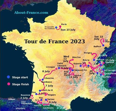 Tour De France 2024 Route Map Stage 5 - Best Map of Middle Earth