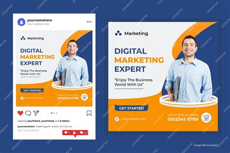 Premium Vector | Digital marketing banner design