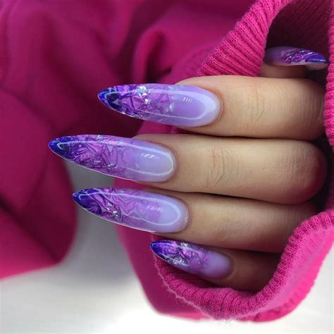 63 Purple Manicure Ideas for Acrylic Nails