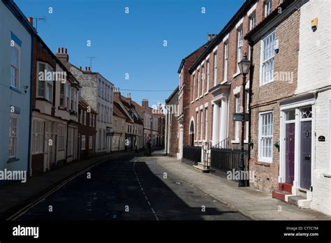 View of High Street, Old Town Bridlington, Bridlington, Yorkshire ...