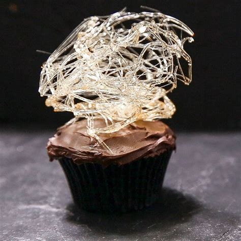 Spun-Sugar Cobweb Cupcake Toppers Halloween Cupcakes Easy, Halloween ...