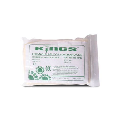 Triangular Bandages Hemmed – Kings – AMML