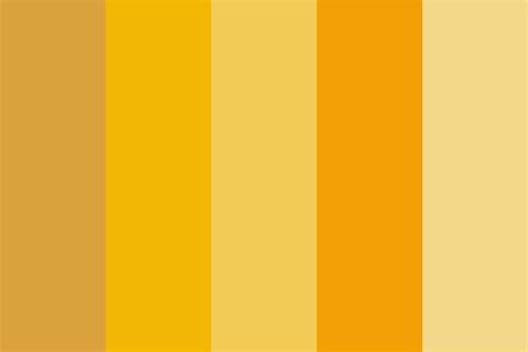 Gold Yellow 1 Color Palette