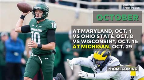 Michigan State football schedule 2022: Each game on the Spartans' slate