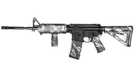 Colt LE6920 5.56mm OEM-1 Rifle with Magpul Zombie Silver Accessories ...