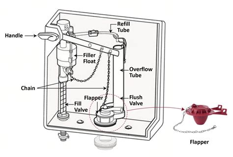 Toilet Flushing Mechanism Types