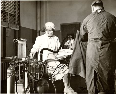 Barnes Hospital operating room in 1951. | Vintage nurse, Nursing school ...