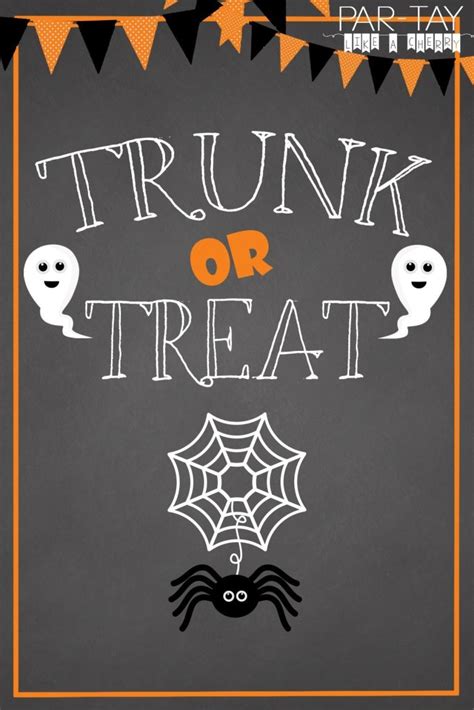 Free Printable Trunk Or Treat Flyer Template - Printable Templates