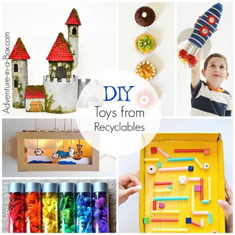 DIY Toys for Kids from Recyclable Materials