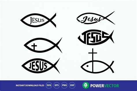 Jesus Fish Symbol Clip Art