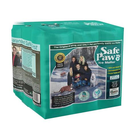 Safe Paw 22.5 lbs. Coated Non-Salt Ice Melt SPMT-41022 - The Home Depot