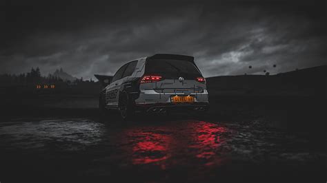 HD wallpaper: golf 7, Golf 7 r, Forza Horizon 4, video games, car ...