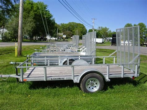 Michaud's Trailers - Winslow Maine: Load Rite Galvanized Utility Trailers