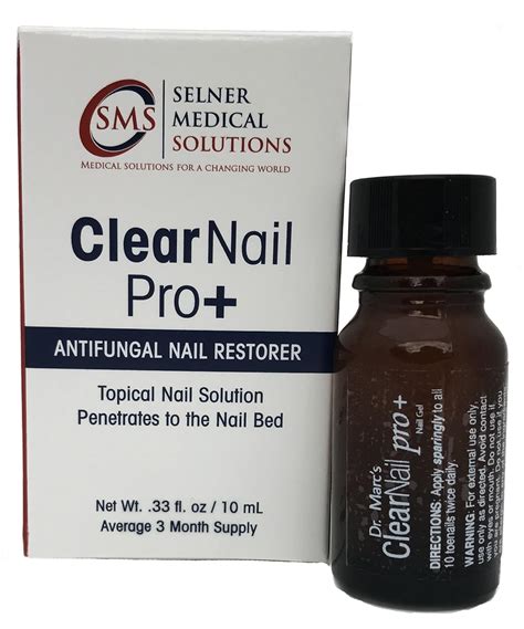 Clear Nail Pro + Antifungal Nail Restorer