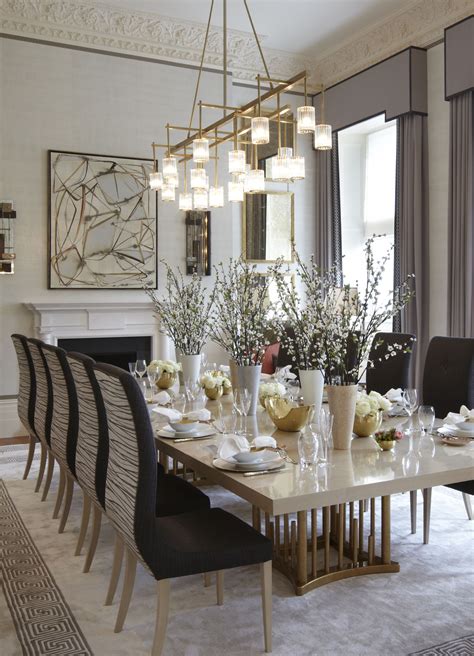 The Flute Beam Chandelier combines a brushed, brass finish with the ...
