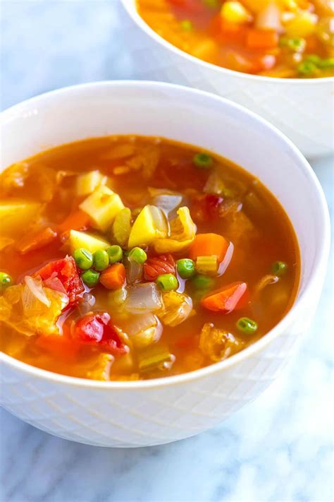 The Best Homemade Vegetable Soup Recipe | Vegetable soup, Vegetable soup recipes, Hearty ...