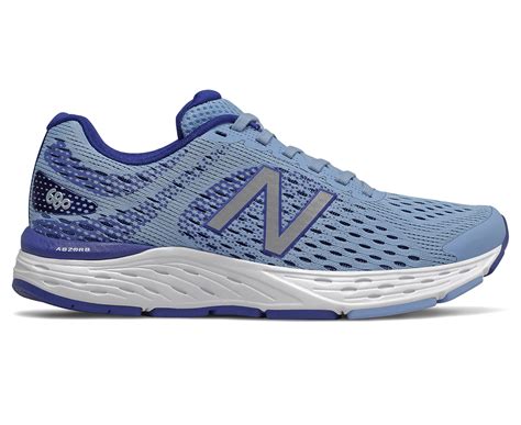 New Balance Women's 680v6 Wide Fit Running Shoes - Air Blue/White ...