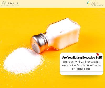 Are You Eating Excessive Salt? Be Wary of the Drastic Side Effects