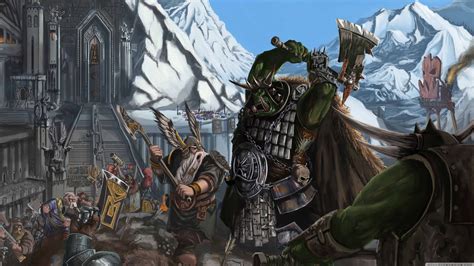 Fantasy Battles HD desktop wallpaper High Definition | Fantasy battle, Fantasy dwarf, Warhammer art