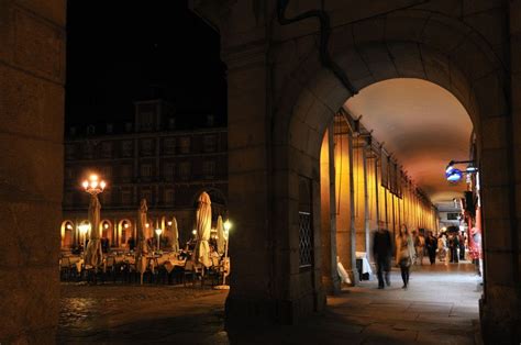 Plaza Mayor at night | Night, Plaza, Madrid