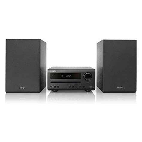 Denon DT1 Micro CD FM AM Bluetooth Mini Hifi System Grey DT-1 inc ...