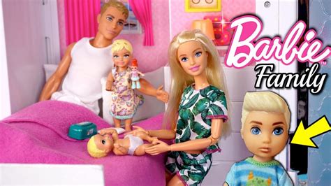 Barbie Baby Doll Stories - Family Road Trip, Gymnastics , Supermarket ...