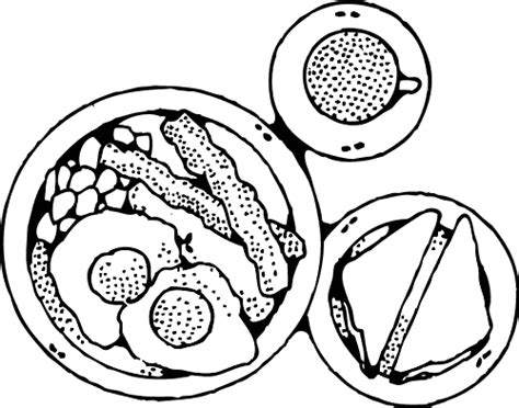 February Coloring Pages and Sheets | Traditional british breakfast, Color drawing art, British ...