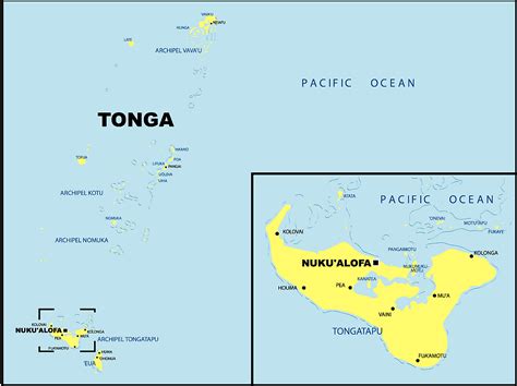 Tonga Maps & Facts - World Atlas